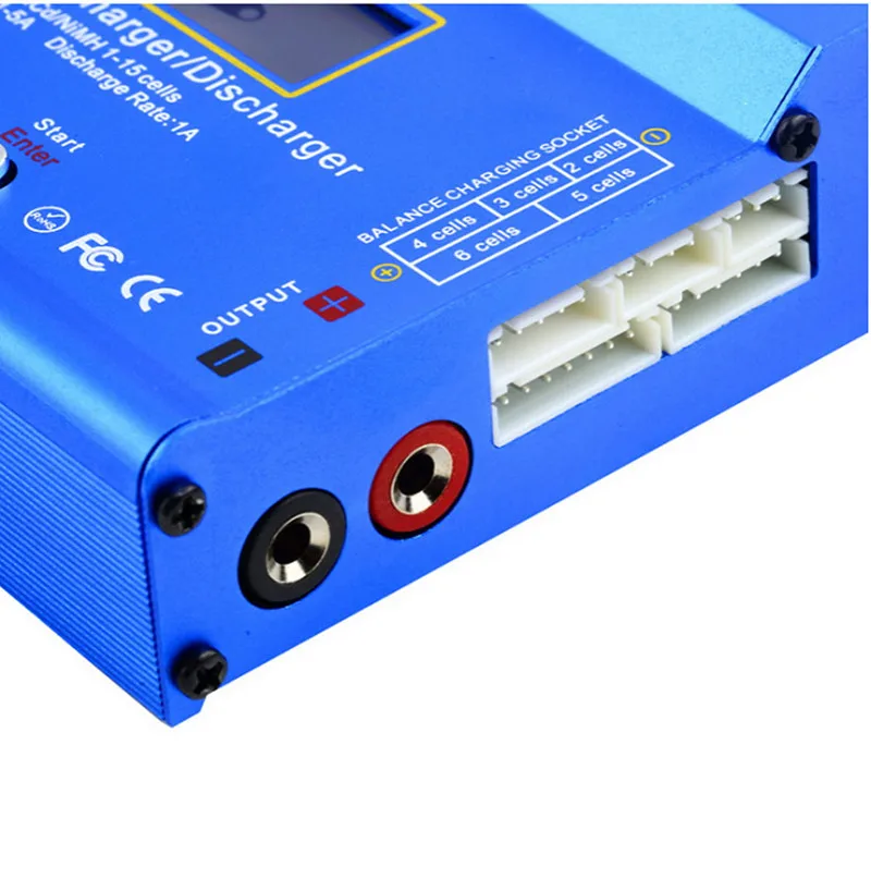 IMAX B6 AC 80 Вт B6AC Lipo NiMH 3 S/4S/5S RC зарядное устройство + EU US AU UK вилка питания