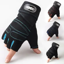 Cycling Gloves Half Finger Breathable Elastic Outdoor Bike Bicycle Riding Fitness Glove Accessories outdoor cycling riding half finger gloves blue pair size xl