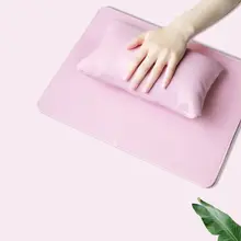 Съемная застежка-молния для рук, подушечка для рук, подушка для нейл-арта, мягкая губчатая Подушка, инструмент для маникюра