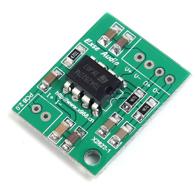TDA2822M 2W 3 9V Mono BTL Mini Amplifier Board Amplifier Module Single