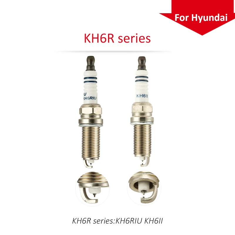 

4pcs/lot China original TORCH spark plugs KH6R series for HYUNDAI ix35 2.0 G4KD/SANTA FE 2.4 G4KE;2.7 G6BA/SONATA 2.0 2.4