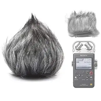 

Fomito EN-17 Furry Microphone Windscreen Wind Cover for Sony PCM-D50 PCM-D100