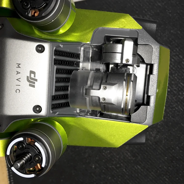Прозрачный карданный чехол Crashproof замок зажим+ камера замок крышка протектор держатель для DJI Mavic Pro Дрон DJI аксессуары