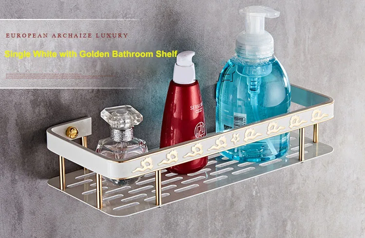 Aluminium Bathroom Shelves (2)