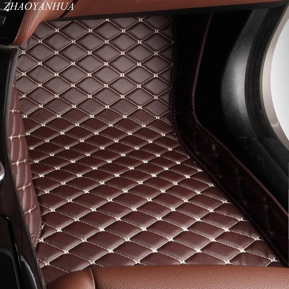 

ZHAOYANHUA Car floor mats special for Audi A4 B5 B6 B7 B8 allraod Avant 5D car-styling carpet floor liners (1994-present)
