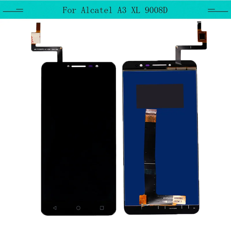 1 шт. Полный ЖК дисплей для Alcatel A3 XL A3XL 9008D 9008X с сенсорным экраном в сборе