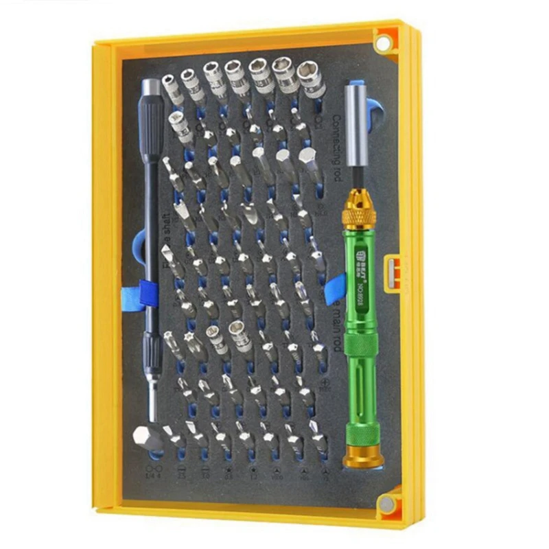 

BEST 63 In 1 Precision Screwdriver Kit Magnetic Bit For Iphone Macbook Laptop Professional Multifunctional Repair Hand Tools S