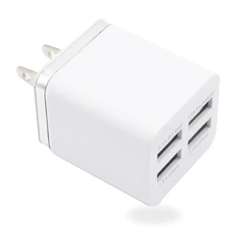 CARPRIE 2.6A 4 в 1 порт USB США вилка устройство для зарядки из настенной розетки дома и