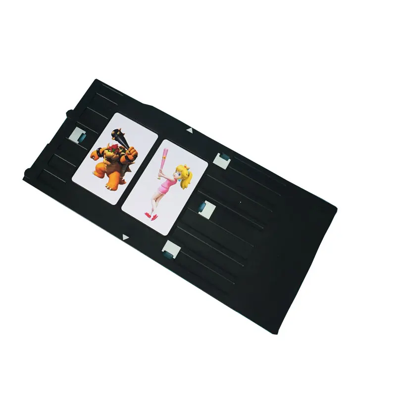

Inkjet PVC ID Card Tray Plastic Card Printing Tray For Epson R230 R300 R200 R340 R210 R350 R220 R310 R320 G700 Free Shipping
