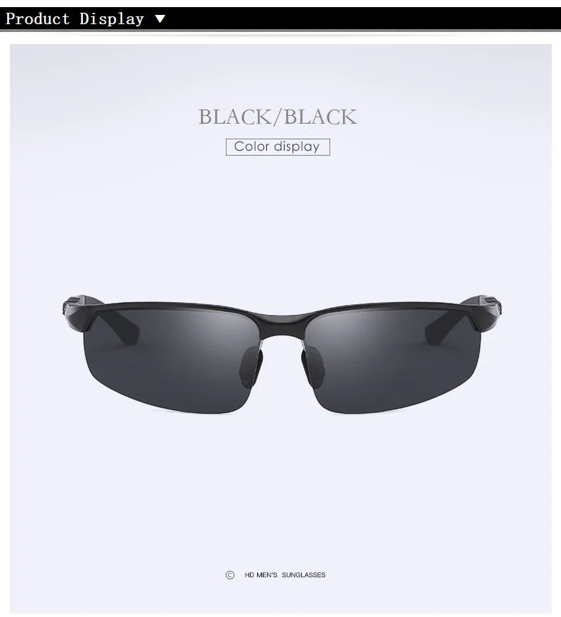 YSO солнцезащитные очки Для Мужчин Поляризованные UV400 алюминиево-магниевым так рамки солнцезащитные очки для вождения очки без оправы аксессуар для Для мужчин 3121