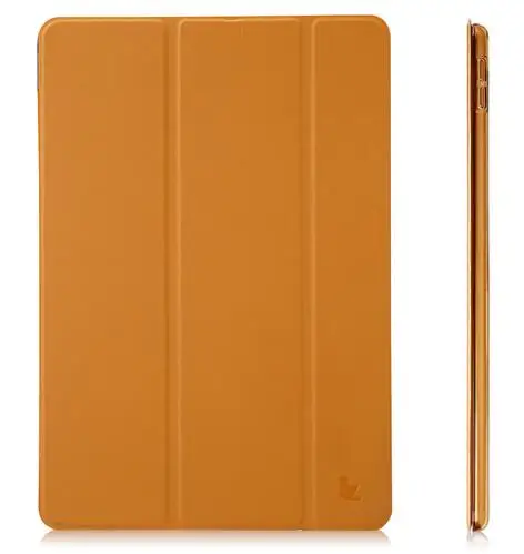Jisoncase умный чехол для iPad Pro 10 5 2017 искусственная кожа поверхность ПК прозрачная