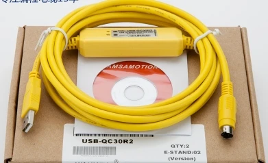 Высококачественный программируемый ПЛК кабель USB QC30R2 для серии Q | Обустройство