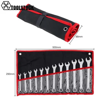 

Wrenches 12pcs 8mm-19mm Combination Spanner Set Professional Ratchet Wrench Tool for Installation / Maintenance