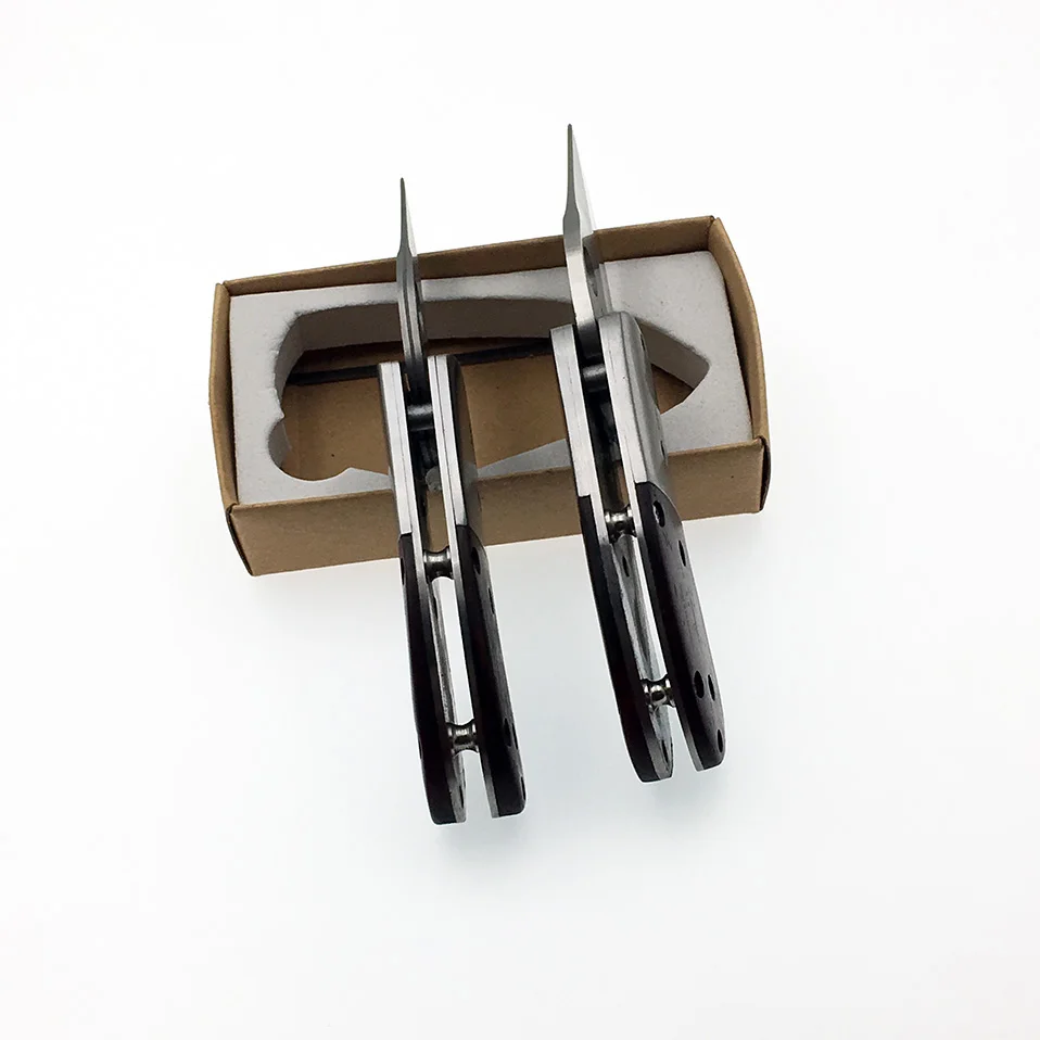 Swayboo D2 Дамасская сталь Складные карманные ножи мини EDC инструмент оболочка нож чехол деревянная ручка верхний нож выживания