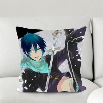 

New Noragami Anime Yato 40*40CM Square Pillow Case Covers #40417