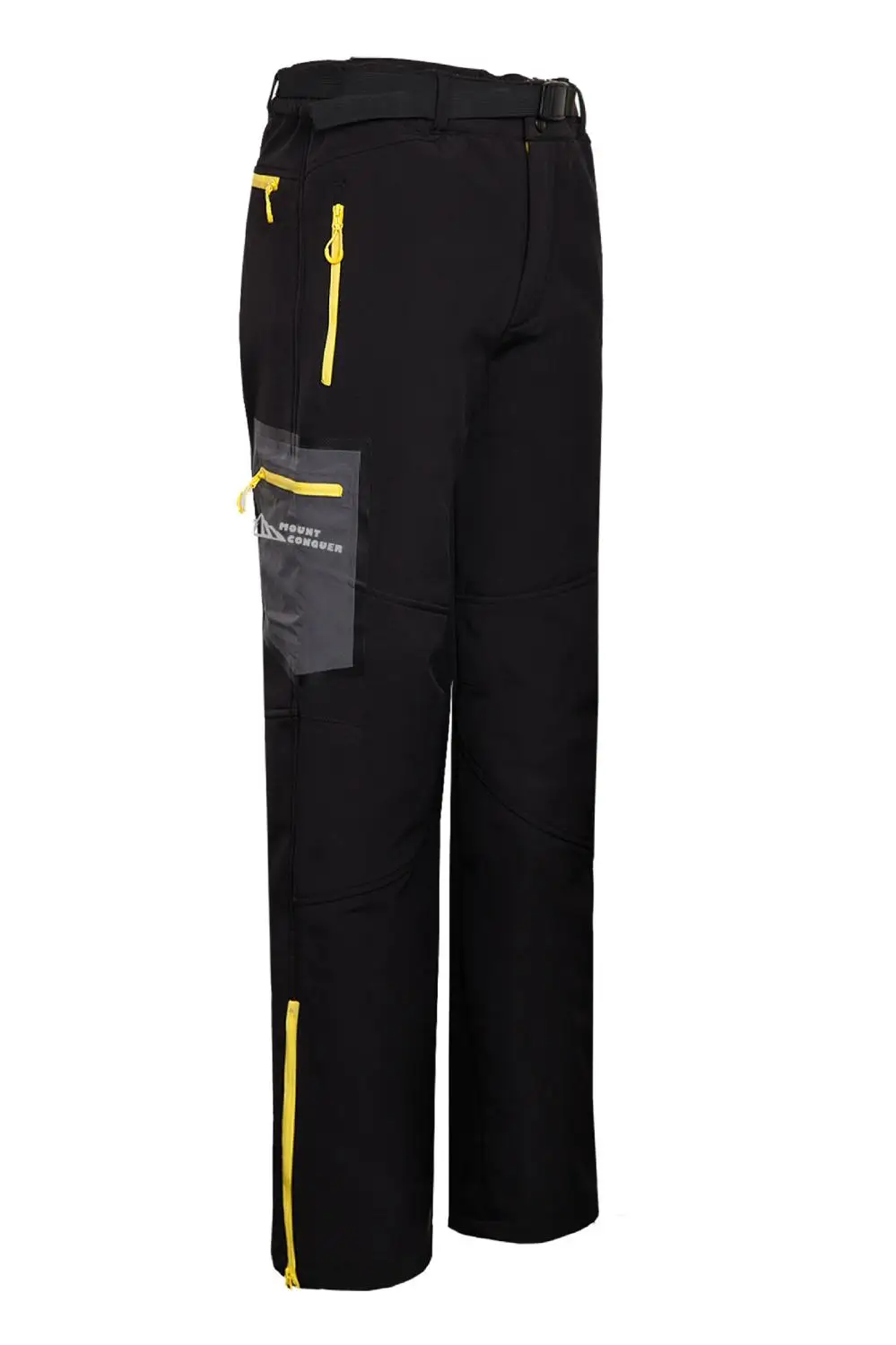 Nuevo Hombre invierno esquí térmica impermeable Tech fleece Softshell Pantalones viento acampar al aire libre Pantalones trekking senderismo sportwear
