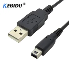Kebidu 10 шт. 2 в 1 кабель для зарядки 1.2m0Sync кабель для зарядки данных Шнур USB кабель для передачи данных для нового 3DSXL 2DSLL 3DS