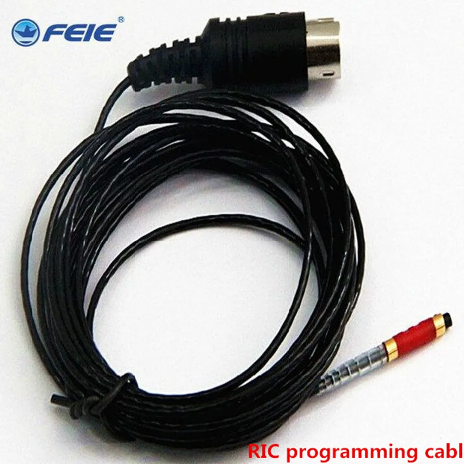  Pro RIC Programmable Cable Hearing Aid Accessories Programming Wire for RIC Digital Hearing Aid Adj