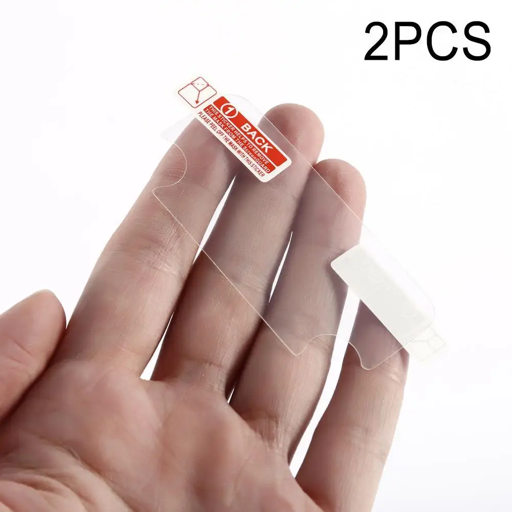 2x Tempered Glass Camera Lens Curved HD PET Materials Remote Control