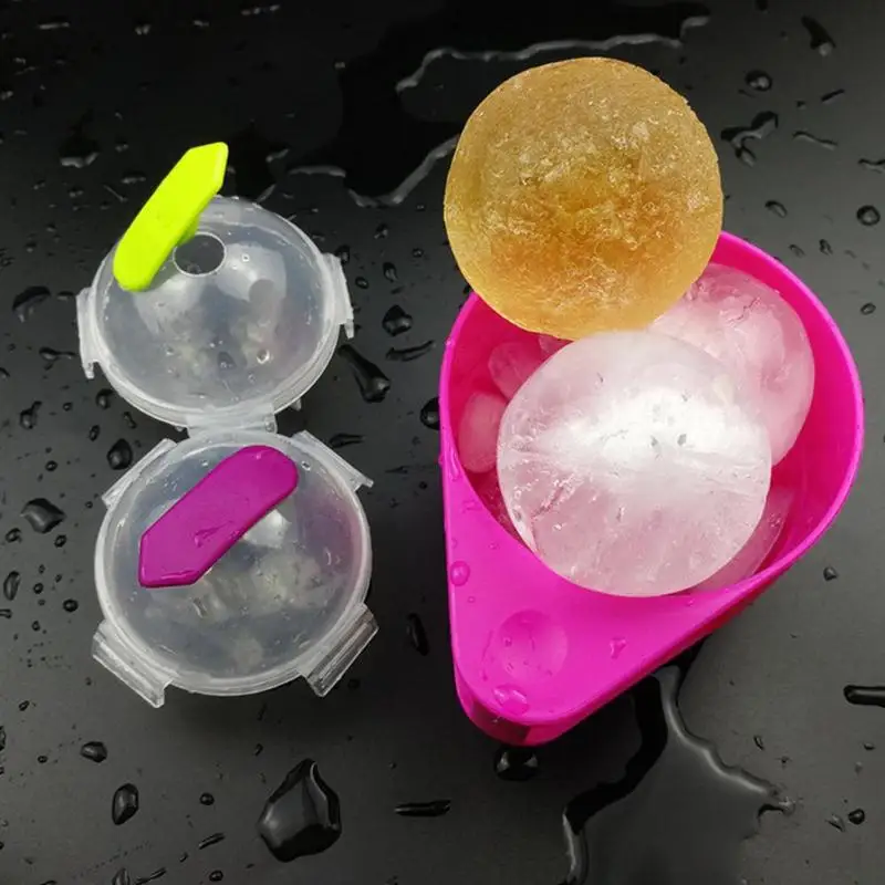 

1PC Ball Shape Ice Mold Tray Ice Cream Maker Ice Mold For Whisky Cocktail Drinking Wine Bar Accessories Kitchen Gadget Tools