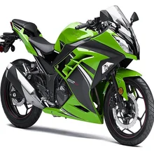 Полный Мотоцикл Обтекатели для Kawasaki Ninja 300 EX300R EX-300R 2013- 13 14 15 16 17 ABS Инжекционный кузов зеленый черный