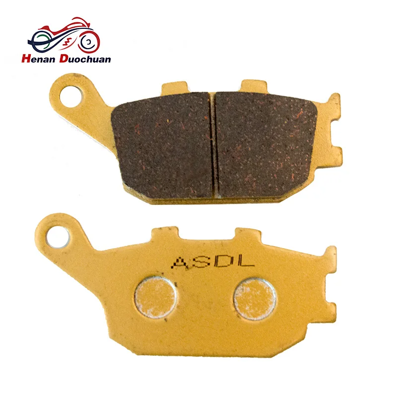 Мотоциклетные задние тормозные колодки для Honda CB CBF CBR 400 500 600 900 1000 1100 1300 KLZ VT R VTR CB400 #