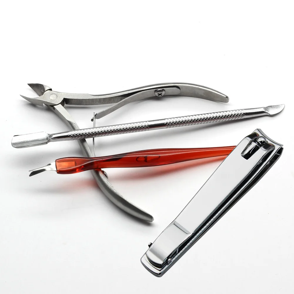 Buy 4 Pieces/Set Nail Cuticle Nipper Tool Spoon Pusher
