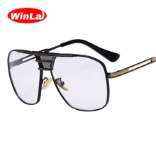 Winla квадратные очки новые оригинальные дизайнерские женские круглые очки металлическая рамка прозрачные линзы Женские аксессуары Oculos