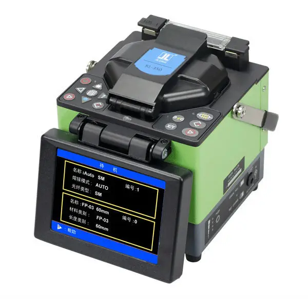 

Effective Optical Fiber Fusion Splicer JILONG KL-350/Fusionadora de Fibra Optica Splicing Machine Core-Core&Clad-Clad Alignement