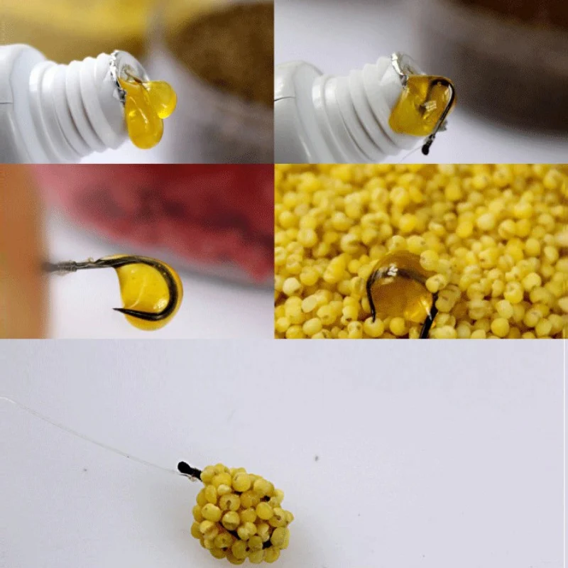 New! Fishing Lures Tool Strong Sticky Bait Glue Fishing Bait Viscose Bait Carp Glue Gluey Paste-like adhesive sticks Glue Newest