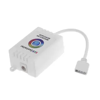 

DC5-24V LED Bluetooth RGB RGBW Strip Light Wireless LED Controller White for Android/IOS Mobile Phone Wireless Controller