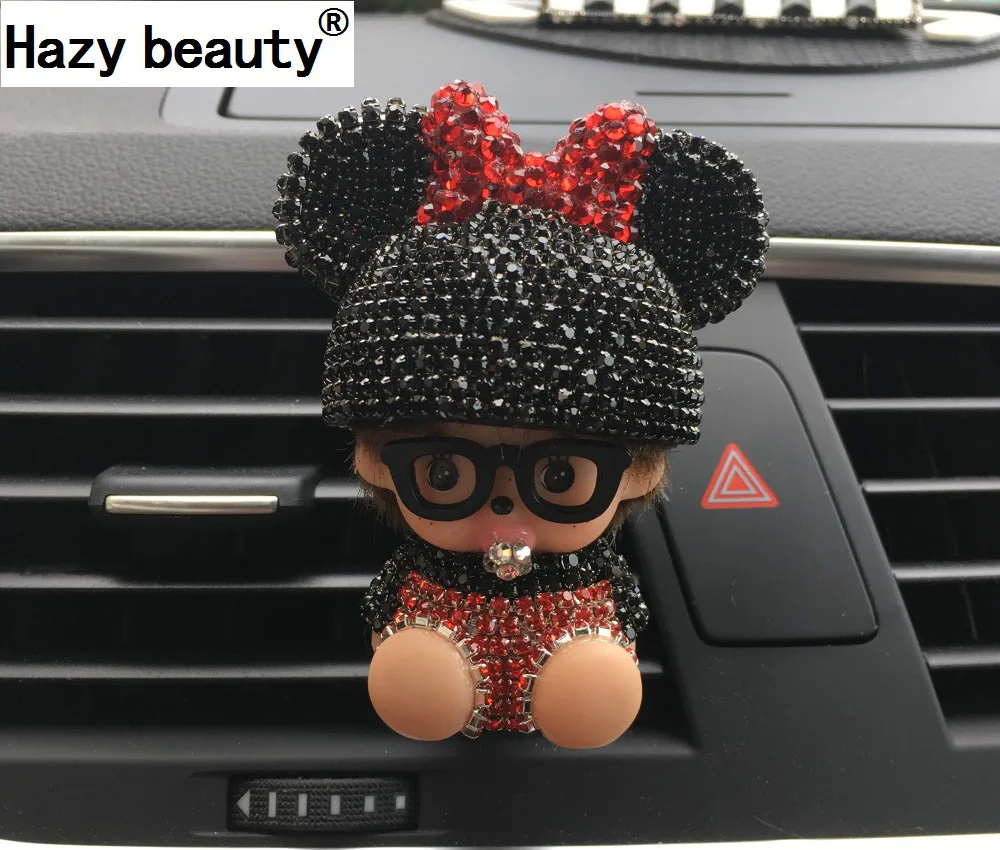 

Mini Mitch Car Perfume Car Perfume Diamond Jewelry Export Doll Car Air Conditioning Car Perfume