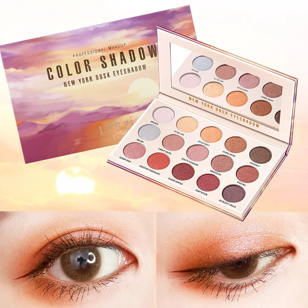 

Eyeshadow Makeup 15 Colors Earth Color Eyeshadow Makeup Plate