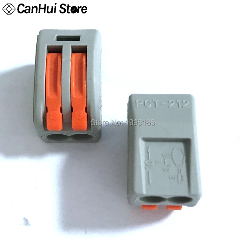 10 шт. 222 412 стандарта детской яркости USB коннектор для проводов Клеммная колодка PCT
