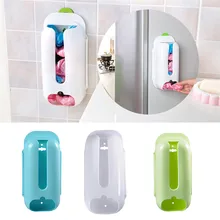 Wall Mount Home Garbage Plastic Bags Storage Box Kitchen Storage Box Plastic Carrier Home Holder Organizer Container Recycle Box