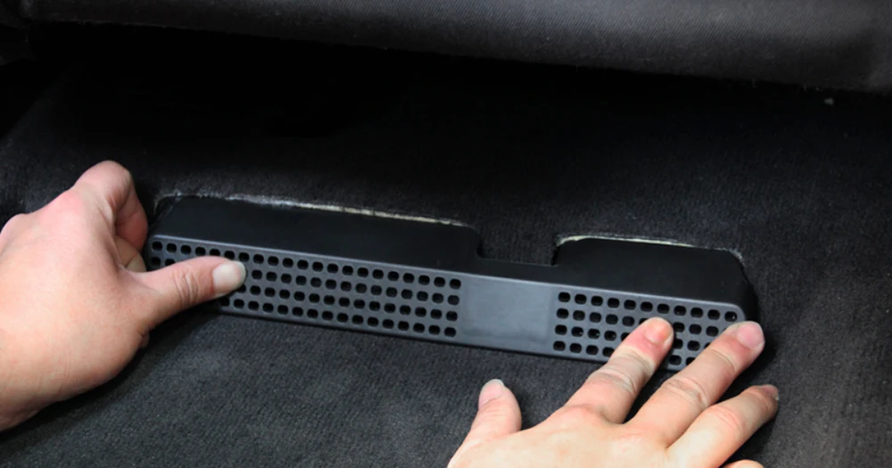 2 шт. автомобильное заднее сиденье кондиционер вентиляционное отверстие Крышка для AUDI A4 B9 8W A5 S5 RS5 B9 F5 MK2