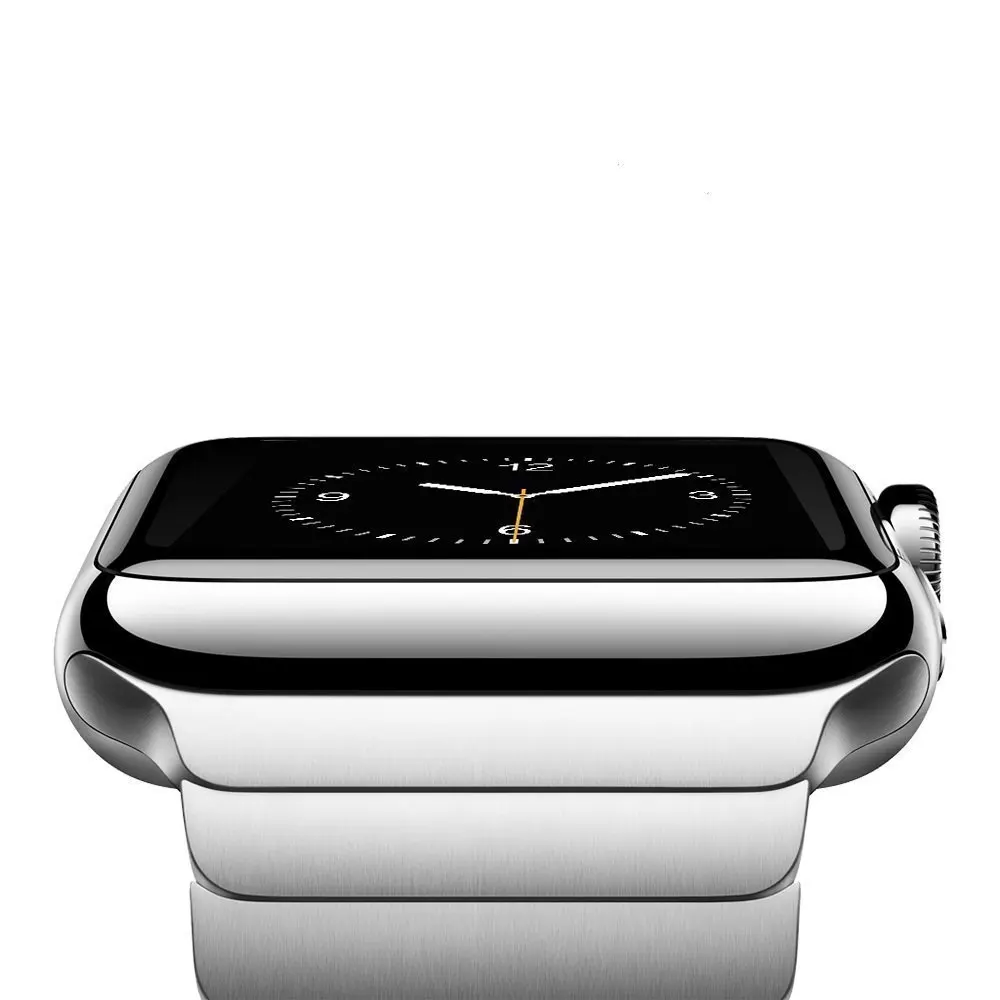 Ремешок для Apple Watch 4, 3, 2, металлический браслет из розового золота и нержавеющей стали для iWatch 42 мм, 38 мм, 4 ремешка 44 мм, 40 мм, ремешок