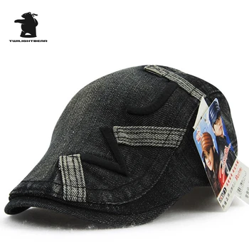 

Clearance Brand Men Women Denim Visors Fashion Embroidery High Qualtiy 100% Cotton Adjustable Casual Visot Men DSQ Cap Berets