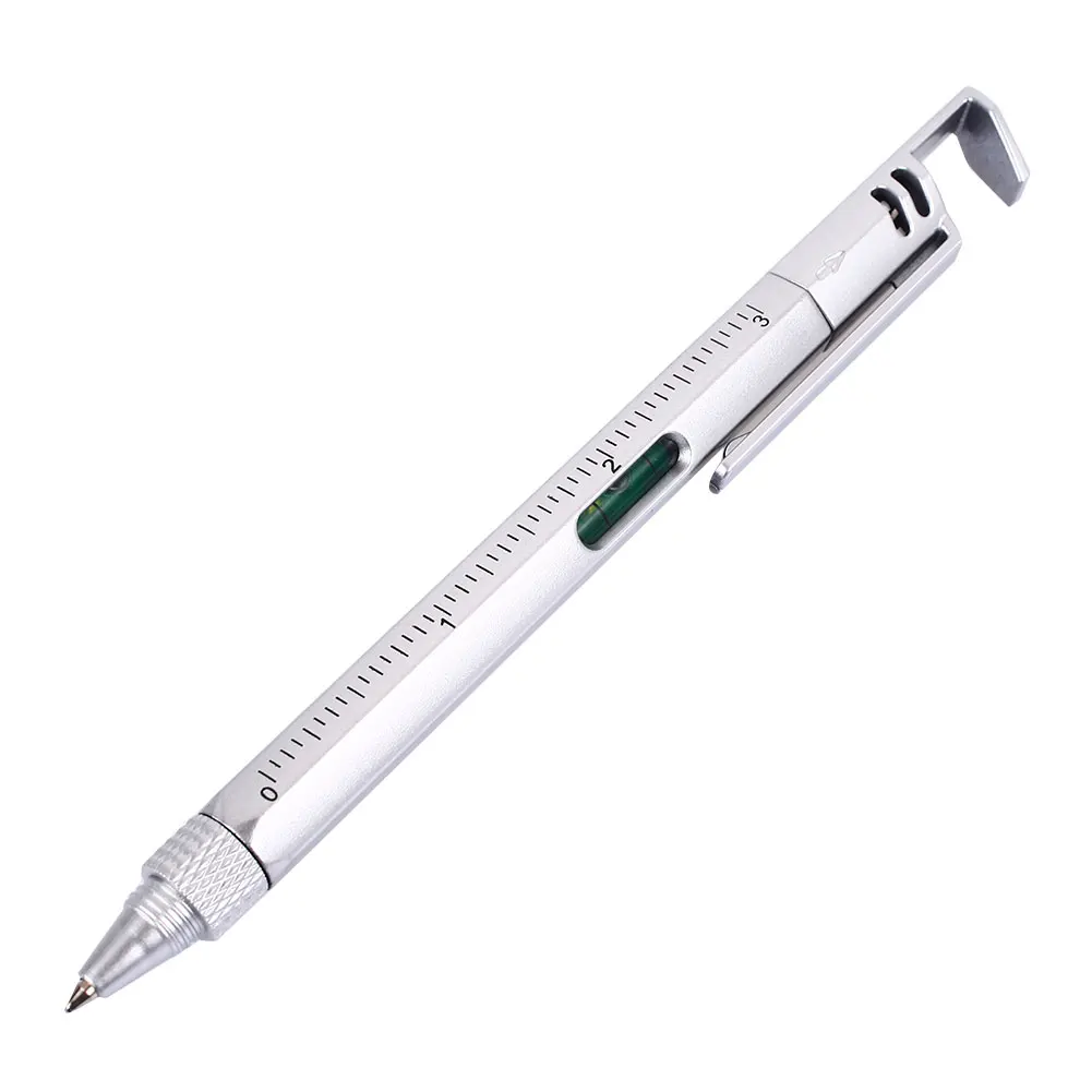 

Screwdriver Level Ruler Plastic Tool Pen Phone Level Instrument 6-In-1
