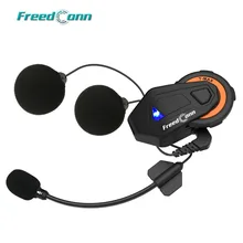 FreedConn T-MAX Bluetooth IP65 5 V шлем для мотоцикла мопеда домофон 1000 м переговорные гарнитуры FM радио 6 ездоков, Связь