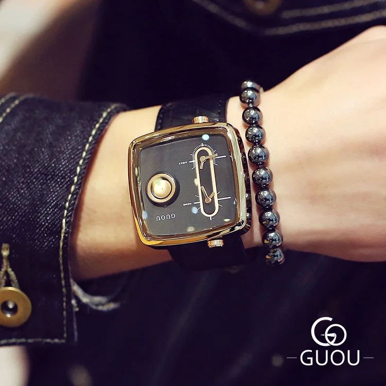 GUOU New 2018 Wrist Watch Men Watches Top Brand Luxury Famous Male Clock Quartz Watch for Men Hodinky Hours Relogio Masculino GUOU New 2018 Wrist Watch Men Watches Top Brand Luxury Famous Male Clock Quartz Watch for Men Hodinky Hours Relogio Masculino