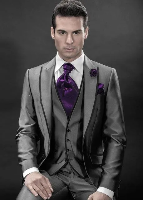 new-fashion-silver-grey-best-man-groom-wedding-dress-excellent-men-business-activity-suit-party-prom-suit(jacket+pants+vest+tie)no-209