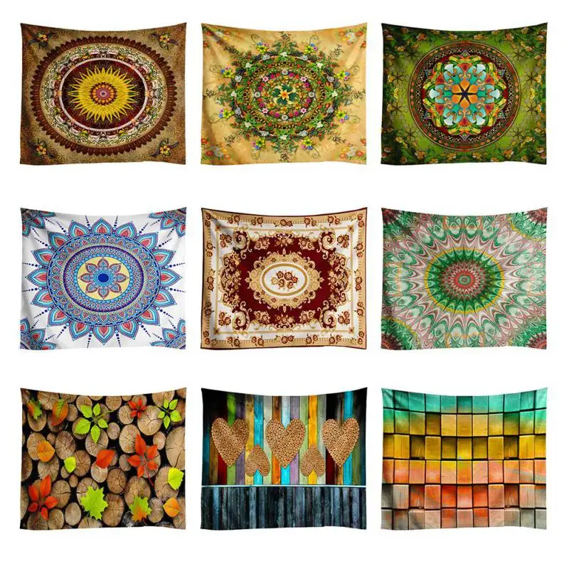 

Bohemian Beach Towel Wall Hanging Tapestry Multi-designs Home Decorative Tapestries Garden Bathroom Room Decoration Accessories