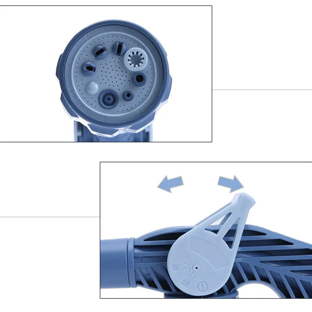 8 в 1 многофункциональный домашний сад автомобиль пистолет-распылитель моющего средства распылитель пластиковый простой в использовании Ez Jet водяная пушка турбо распылитель инструмент
