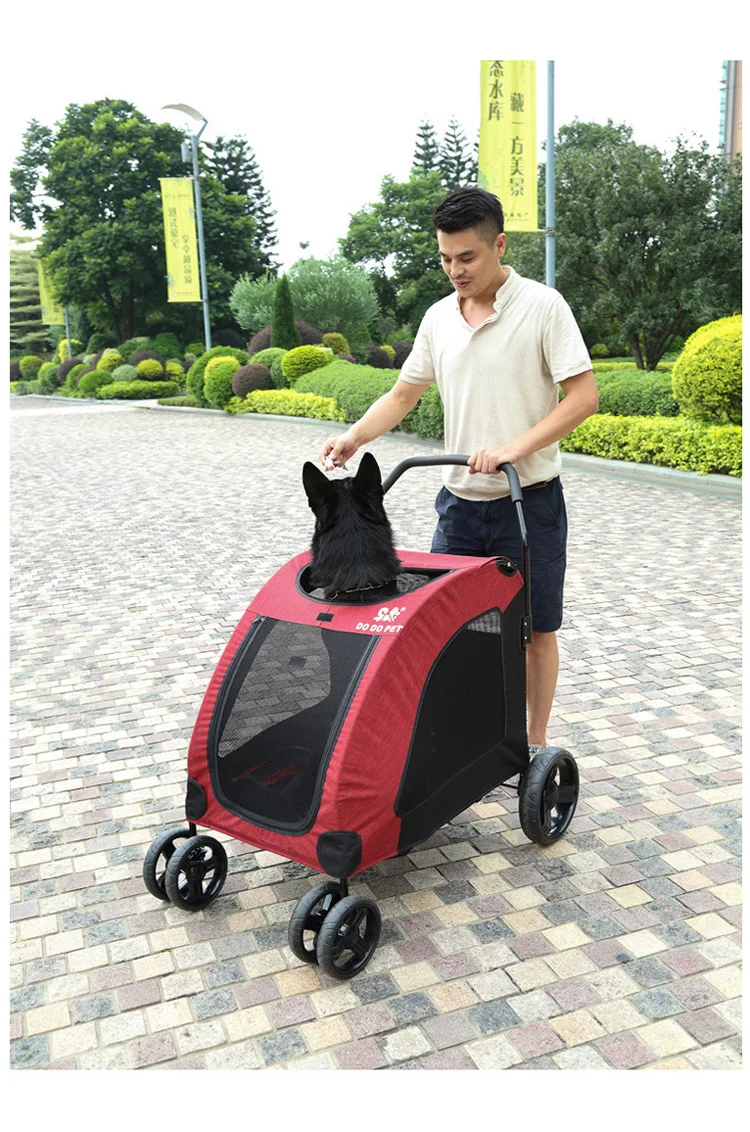 Flash Deal big dogs cat stroller trailers twin pet cart pram pet carts giant injured dogs traffic tool shopping basket poussette pour chien 18 Flash Deal big dogs cat stroller trailers twin pet cart pram pet carts giant injured dogs traffic tool shopping basket poussette pour chien 18