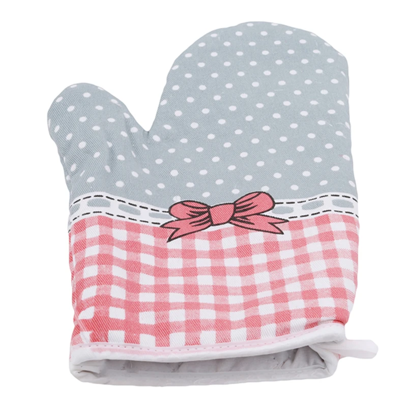 

Non-slip Cotton Microwave Oven Glove Heat Resistant thick Mitt Baking Glove Cute Kitchen Cooking Tools oven mitts kitchen gloves