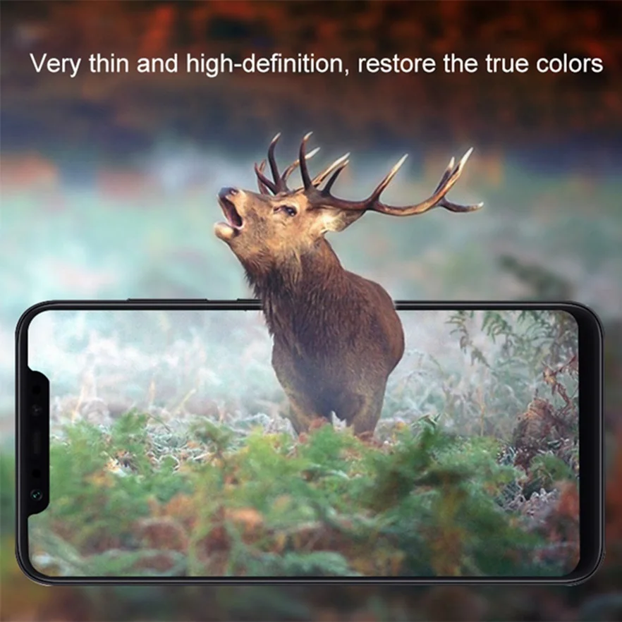 Reaoom 5D Tempered Glass for Huawei P20 Full Cover Glass Protective Film Curved Edge Screen Protector for Huawei P20 Glass 3D    (5)