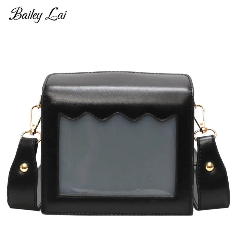 

BAILEY LAI Women's Fashion PU Leather Small Flap Casual Simple Solid Color Shoulder Bags Crossbody Bags for Girls Messenger Bags