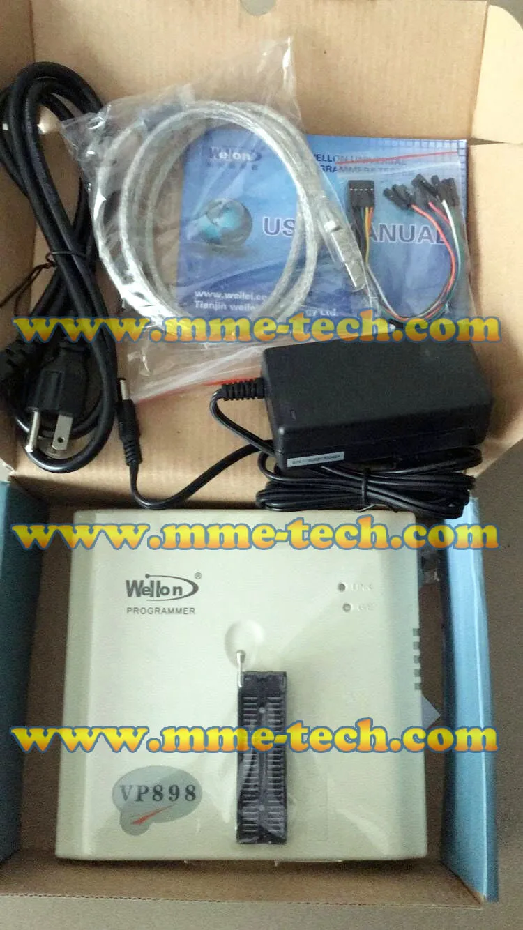 

Genuine only - Wellon / Weilei universal programmer VP898 VP-898 (approach to VP998, VP-998), replace VP896 VP-896, VP996 VP-996