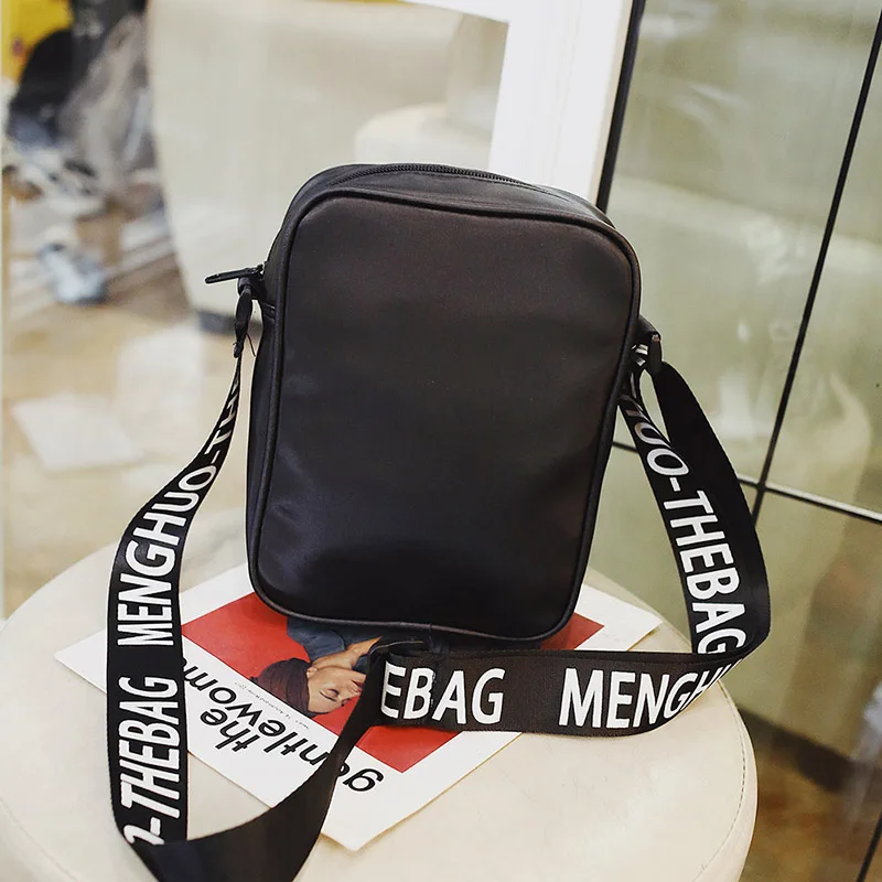 Menghuo Men Women Crossbody Bag Unisex Cheap Nylon Messenger Bag Travel Casual Shoulder Bag Leisure Fashion Bags Bolsos Mujer (43)